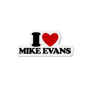 I Heart Mike Evans Magnet