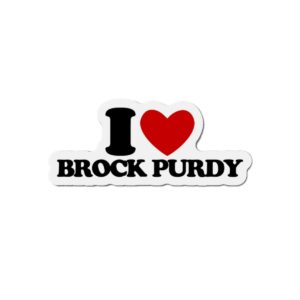 I Heart Brock Purdy Magnet