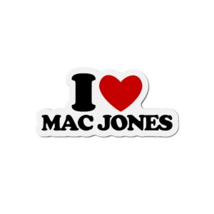 I Heart Mac Jones Magnet