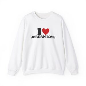 I Heart Jordan Love Sweatshirt