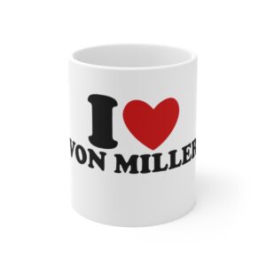 I Heart Von Miller Mug