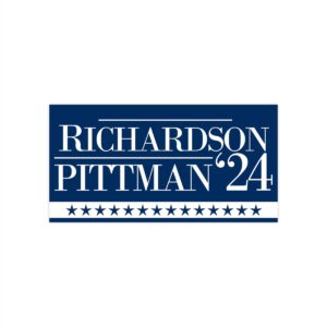 Richardson for President 2024 Bumper Sticker