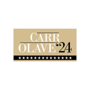 Carr for President 2024 Bumper Sticker