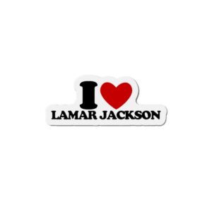 I Heart Lamar Jackson Magnet